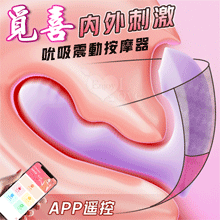 ROSELEX 勞樂斯 ‧ 覓喜 10頻內外刺激吸吮震動隱形穿戴按摩器 - 手機APP遙控﹝具兩種操控模式﹞紫【特別提供保固六個月】