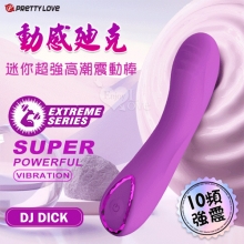 PRETTY LOVE 派蒂菈 ‧ DJ DICK 動感迪克 迷你超強高潮10頻震動按魔棒【特別提供保固6個月】